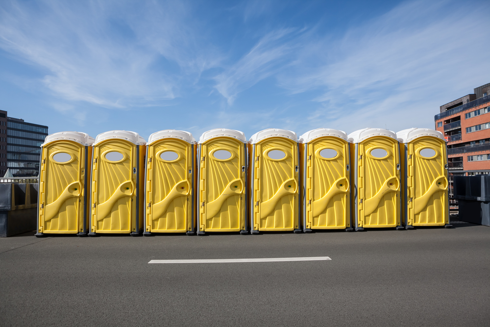 Long-term porta potty rentals in Raleigh